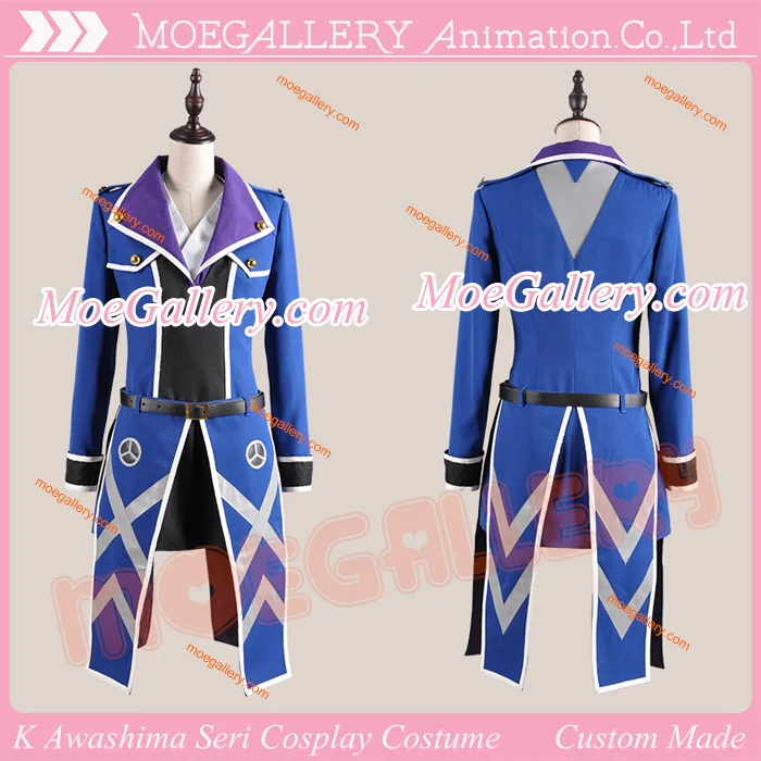 K Project Awashima Seri Cosplay Costume - Click Image to Close