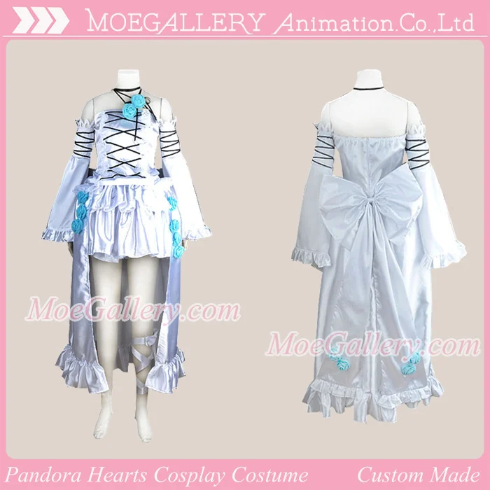 Pandora Hearts White Rabbit Will of the Abyss Cosplay Costume - Click Image to Close