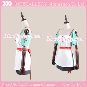 Sword Art Online Asuna Yuuki Cooking Outfit Cosplay Costume