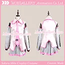 Vocaloid 2 Sakura Miku Cosplay Costume - Click Image to Close