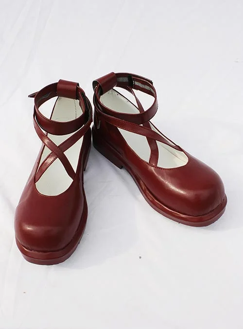 Aria The Scarlet Ammo Riko Mine Cosplay Shoes - Click Image to Close