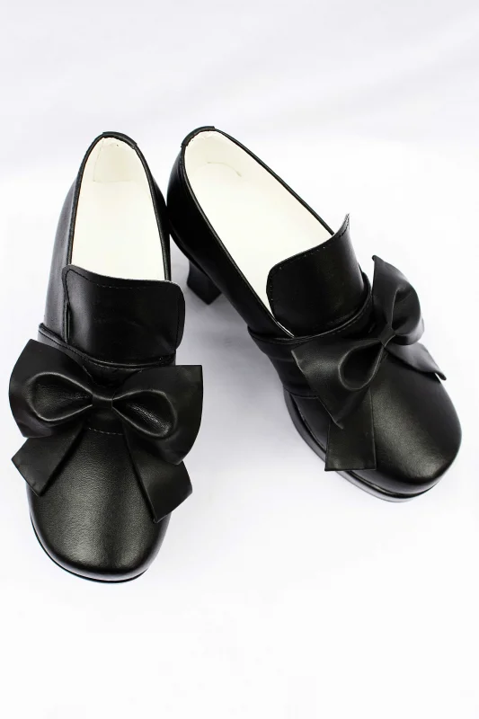 Black Butler Ciel Phantomhive Cosplay Shoes 10 - Click Image to Close