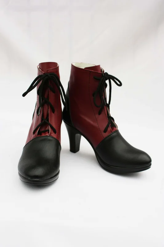 Black Butler Grell Sutcliff Cosplay Shoes 02 - Click Image to Close
