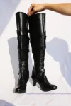 Black Butler Undertaker Cosplay Boots 03