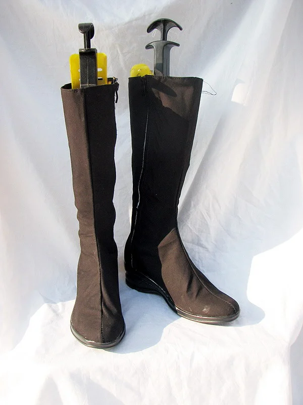 Black Cosplay Boots 19 - Click Image to Close