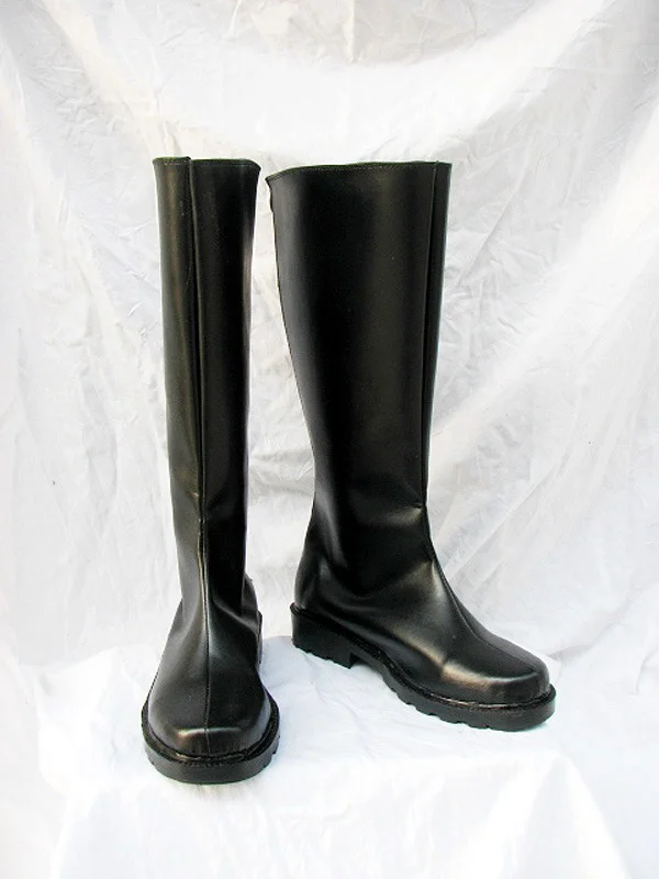 Black Cosplay Boots 22 - Click Image to Close