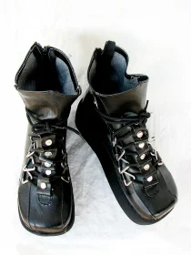 Black Cosplay Shoes 03