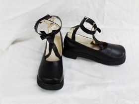 Black Cosplay Shoes 10