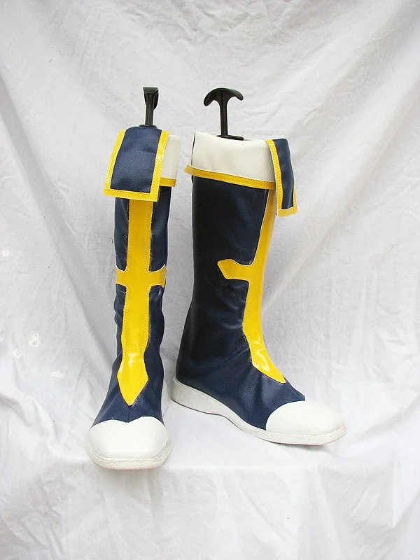 BlazBlue Jin Kisaragi Cosplay Boots - Click Image to Close