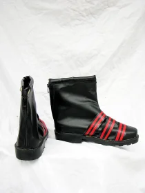 Classic Black Cosplay Shoes 02
