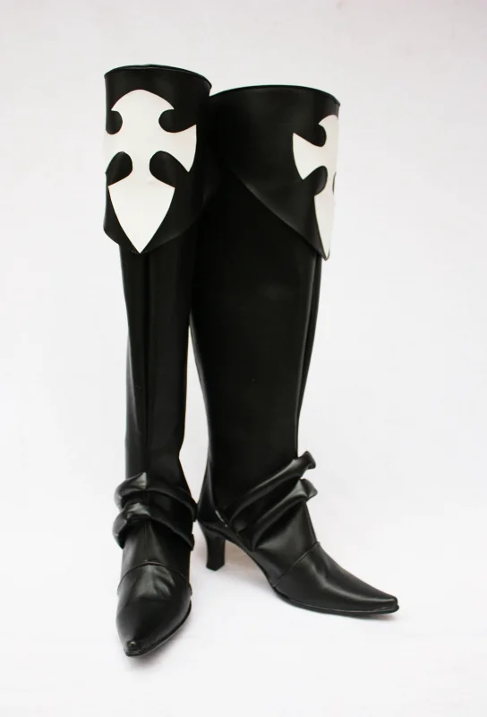 D Gray Man Lenalee Lee Cosplay Boots 03 - Click Image to Close