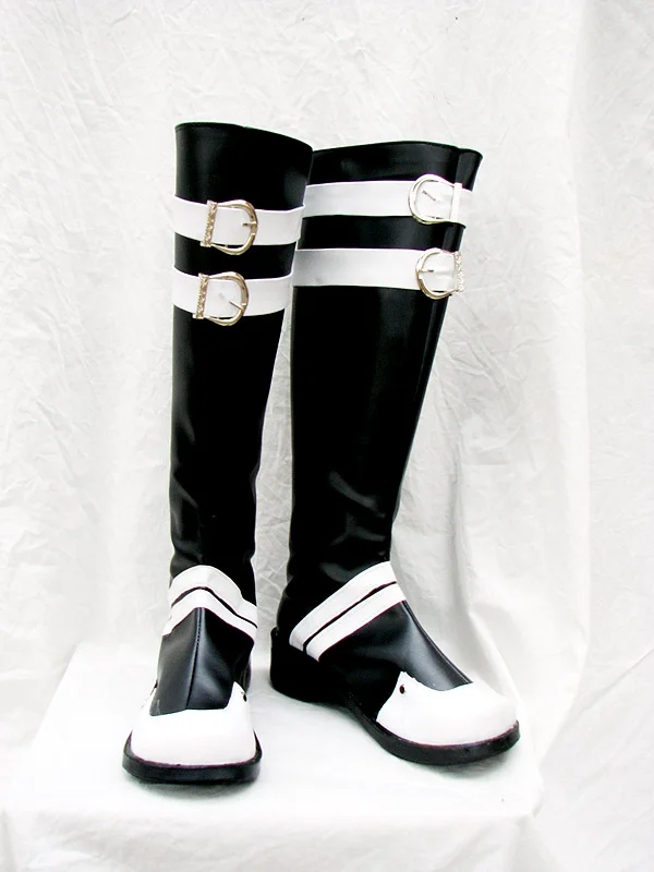 D Gray Man Arystar Yu Kanda Cosplay Boots - Click Image to Close