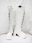DOD Style White Cosplay Boots 02