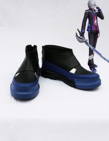 Phantasy Star Black Cosplay Shoes