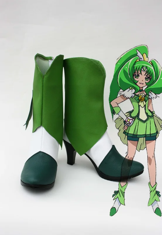Pretty Cure Nao Midorikawa Cosplay Boots - Click Image to Close