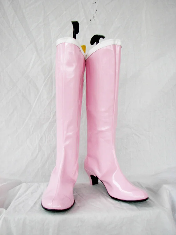Sailor Moon Chibiusa Cosplay Boots 01 - Click Image to Close