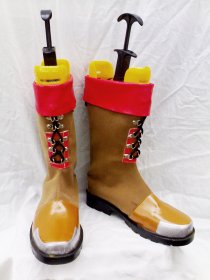 Super Robot Wars Original Generations Yellow Cosplay Boots
