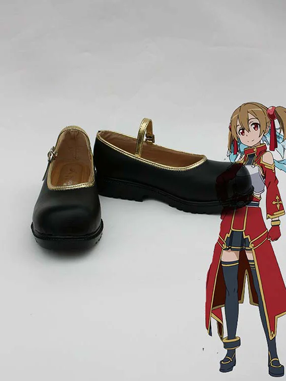 Sword Art Online Silica Cosplay Shoes - Click Image to Close