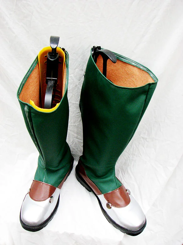 The Legend Of Heroes Doln Capua Cosplay Boots - Click Image to Close