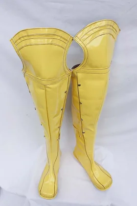 Trusty Bell Chopins Dream Yellow Cosplay Boots