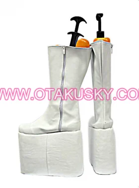 White Cosplay Boots 10
