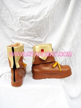 Yellow Cosplay Shoes 03