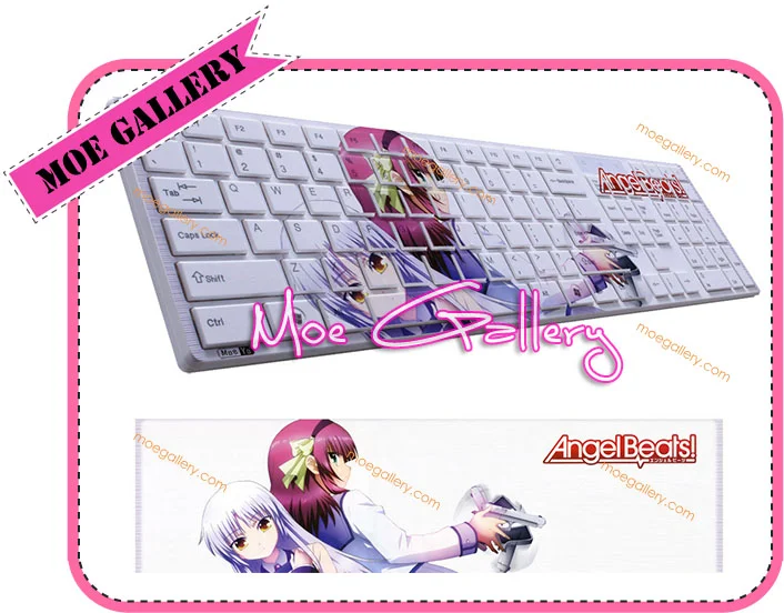 Angel Beats Yuri Nakamura Keyboard 04 - Click Image to Close
