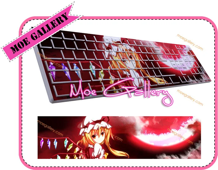 Touhou Project Flandre Scarlet Keyboard 02 - Click Image to Close
