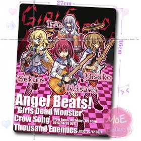 Angel Beats Girls Dead Monster Mouse Pad 01