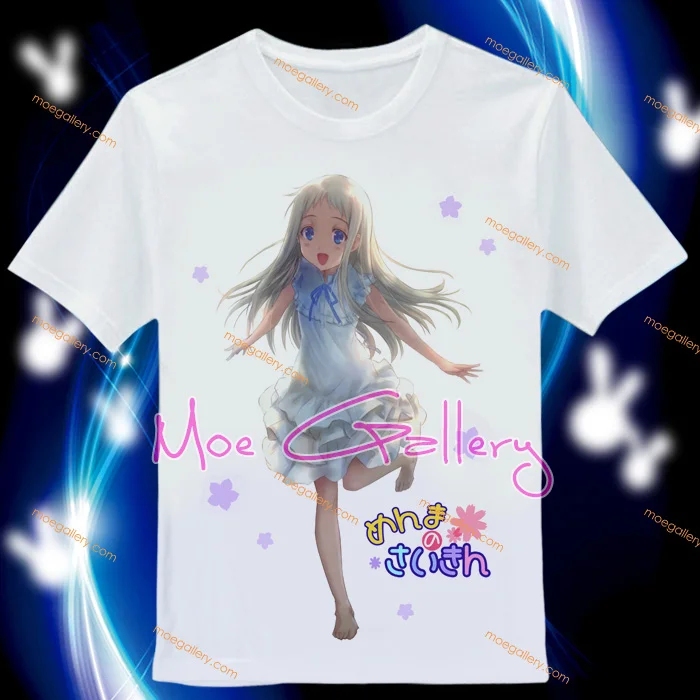 Anohana The Flower We Saw That Day Meiko Honma T-Shirt 02 - Click Image to Close
