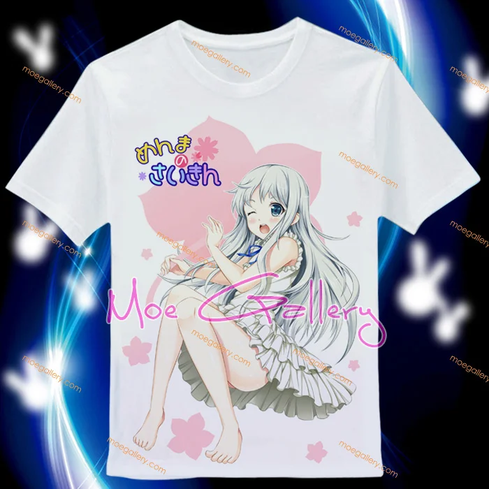 Anohana The Flower We Saw That Day Meiko Honma T-Shirt 05 - Click Image to Close