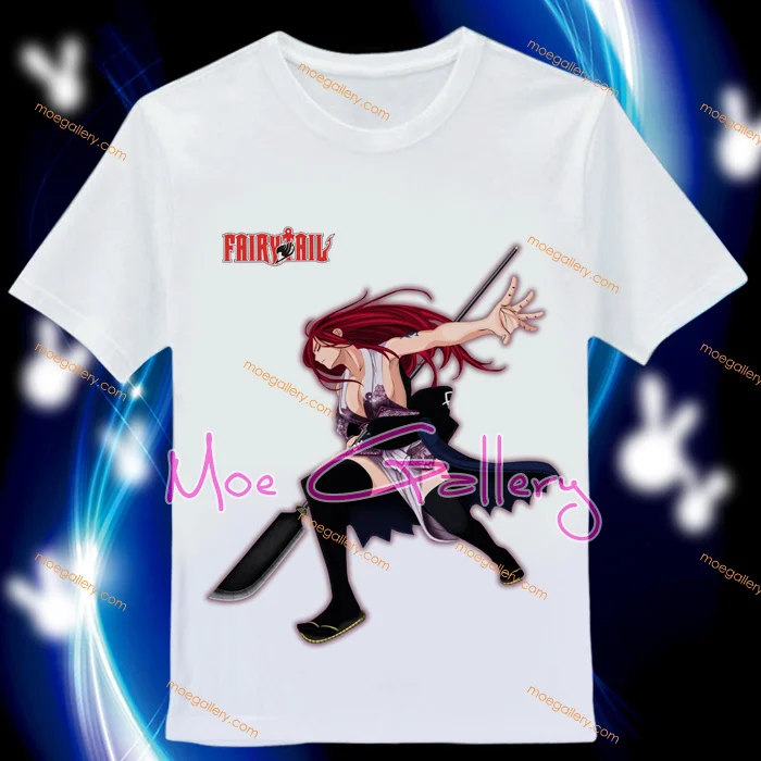 Fairy Tail Erza Scarlet T-Shirt 02 - Click Image to Close