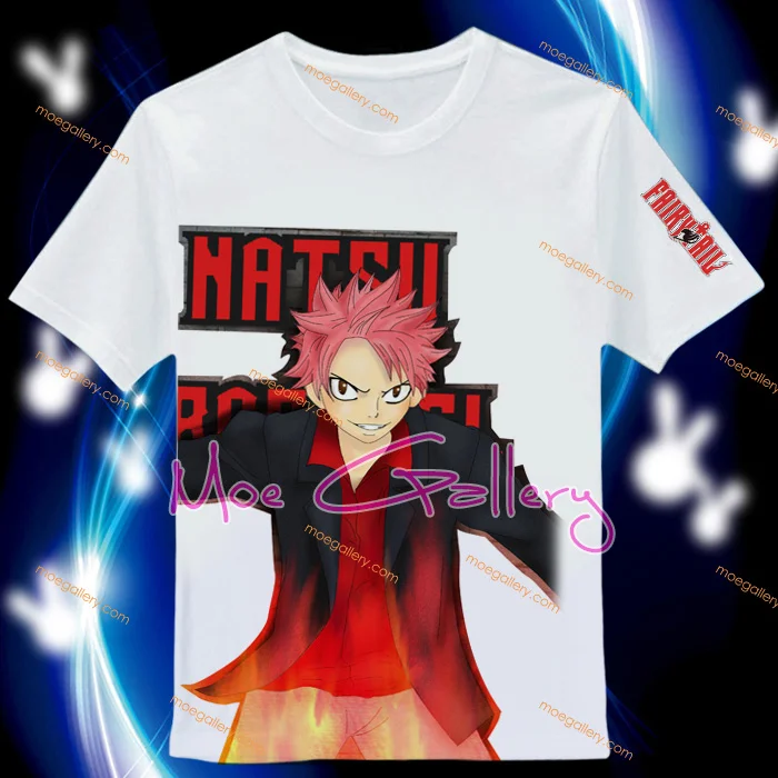 Fairy Tail Natsu Dragneel T-Shirt 02 - Click Image to Close