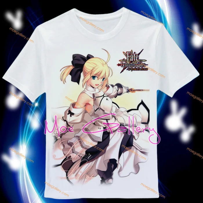 Fate Stay Night Saber T-Shirt 02 - Click Image to Close