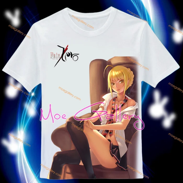 Fate Stay Night Saber T-Shirt 06 - Click Image to Close