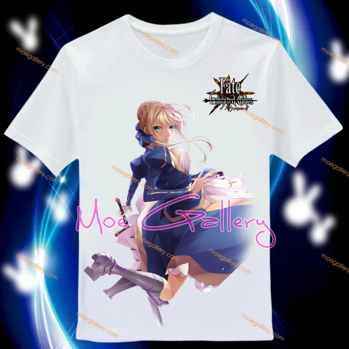 Fate Stay Night Saber T-Shirt 11 - Click Image to Close