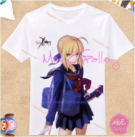 Fate Zero Fate Stay Night Saber T-Shirt 09