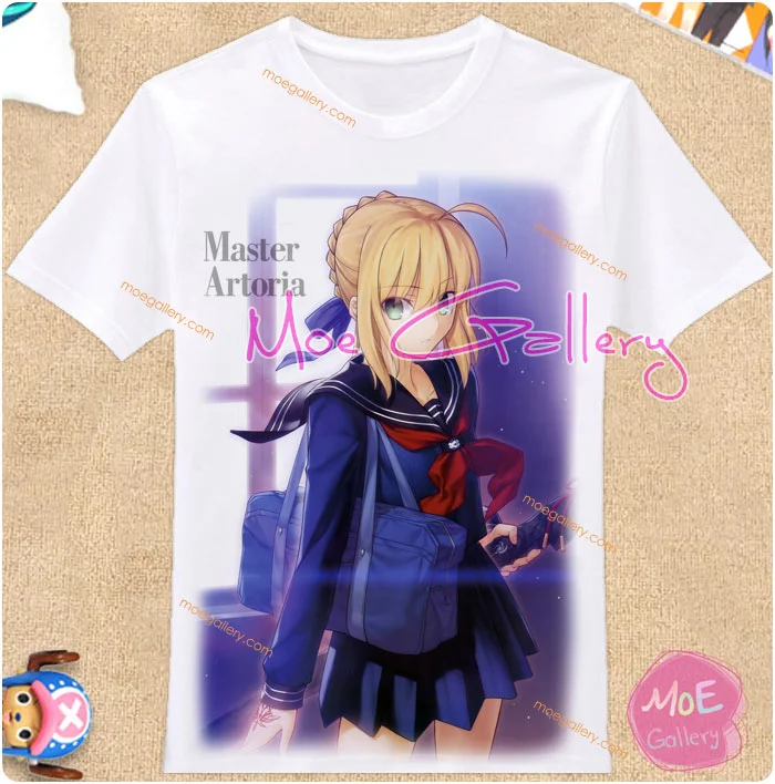 Fate Zero Fate Stay Night Saber T-Shirt 10 - Click Image to Close