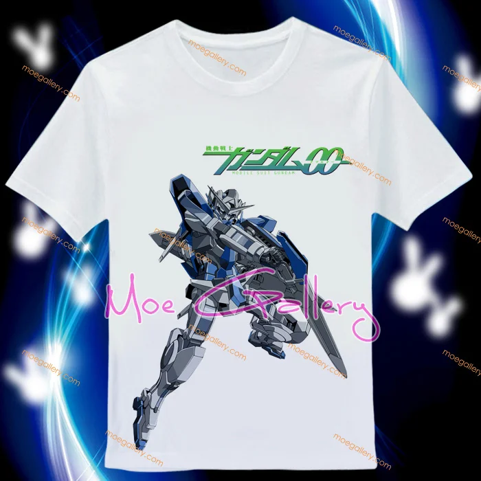 Mobile Suit Gundam Gundam Exia T-Shirt 01 - Click Image to Close