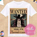 One Piece Juracule Mihawk Miha WK T-Shirt 01 - Click Image to Close