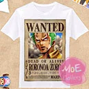 One Piece Roronoa Zoro T-Shirt 01 - Click Image to Close