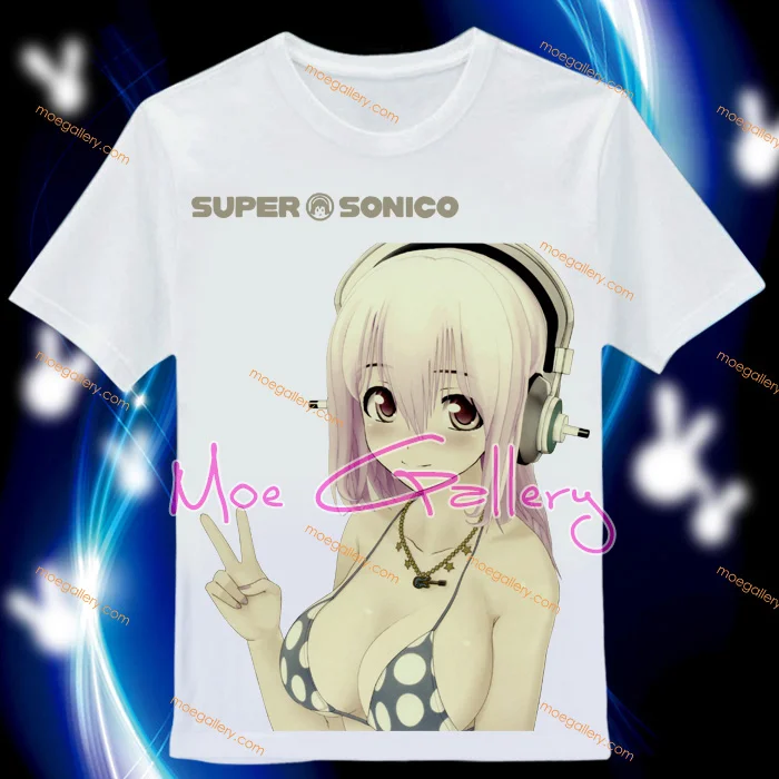 Super Sonico Super Sonico T-Shirt 10 - Click Image to Close