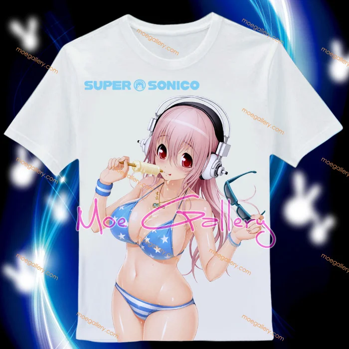 Super Sonico Super Sonico T-Shirt 13 - Click Image to Close