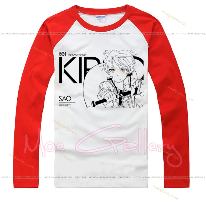 Sword Art Online Kirito Kazuto Kirigaya T-Shirt 03 - Click Image to Close