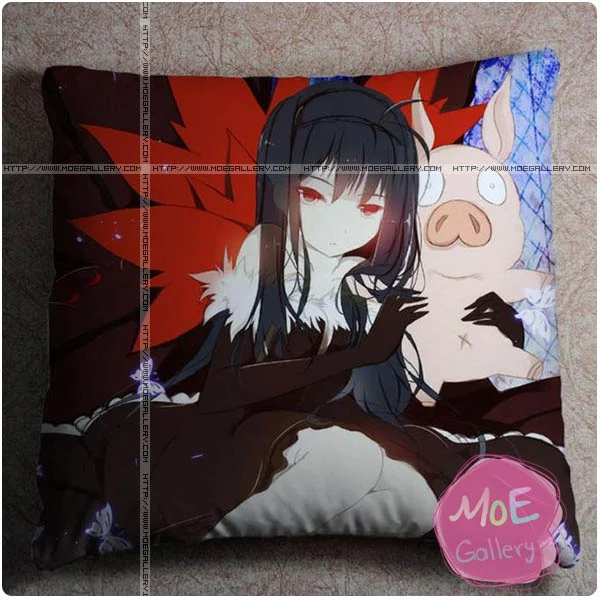 Accel World Black Lotus Throw Pillow Style B - Click Image to Close