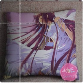 Alcot Anime Girl Throw Pillow Style A