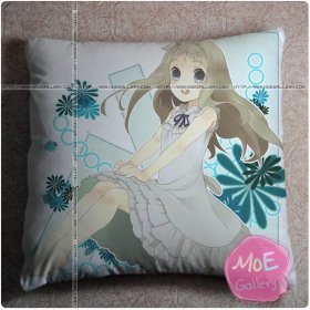 Anohana The Flower We Saw That Day Meiko Honma Throw Pillow Style A
