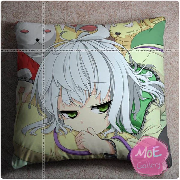 Baka And Test Animel Girl Throw Pillow Style A - Click Image to Close