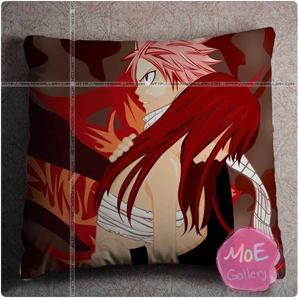 Fairy Tail Erza Scarlet Throw Pillow Style A - Click Image to Close