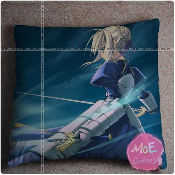 Fate Zero Saber Throw Pillow Style J - Click Image to Close
